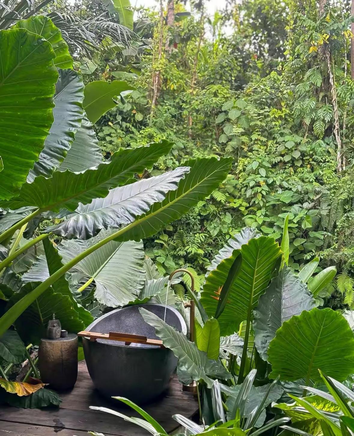 Wahem Eco Bamboo - Magical Bamboo House Ubud Bali Villa Exteriör bild