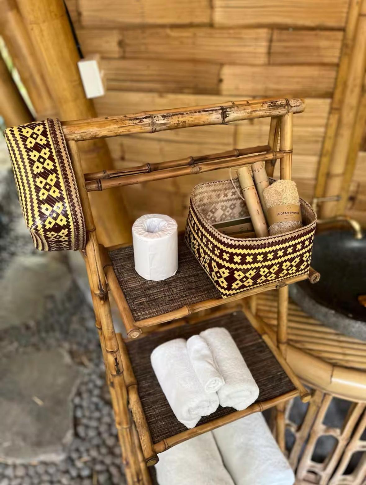 Wahem Eco Bamboo - Magical Bamboo House Ubud Bali Villa Exteriör bild