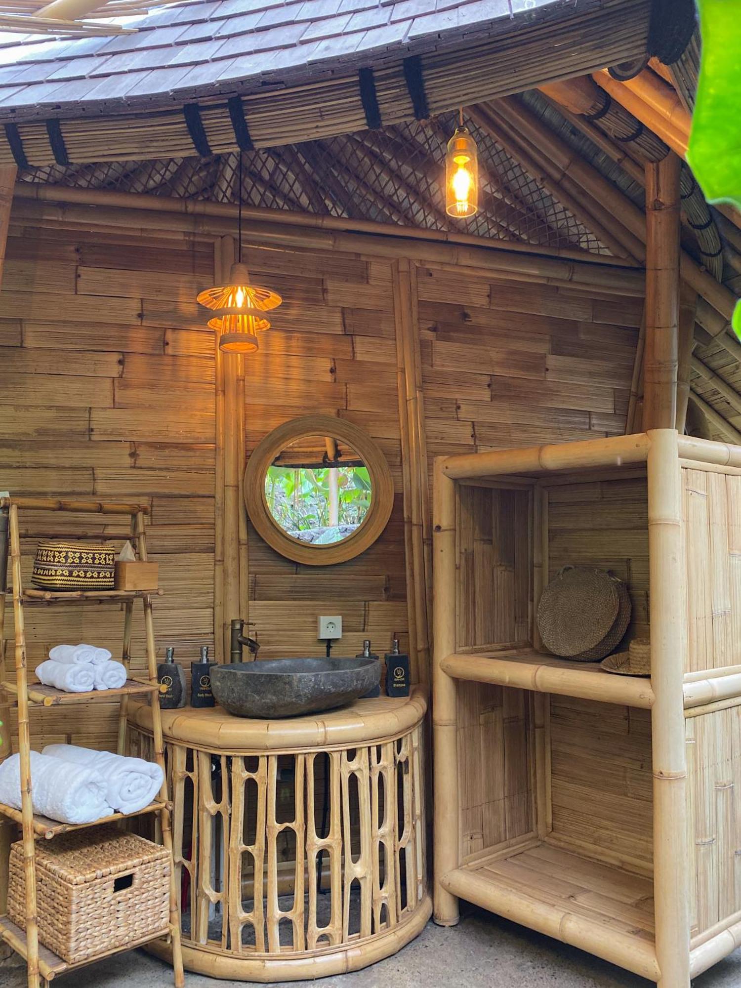 Wahem Eco Bamboo - Magical Bamboo House Ubud Bali Villa Exteriör bild