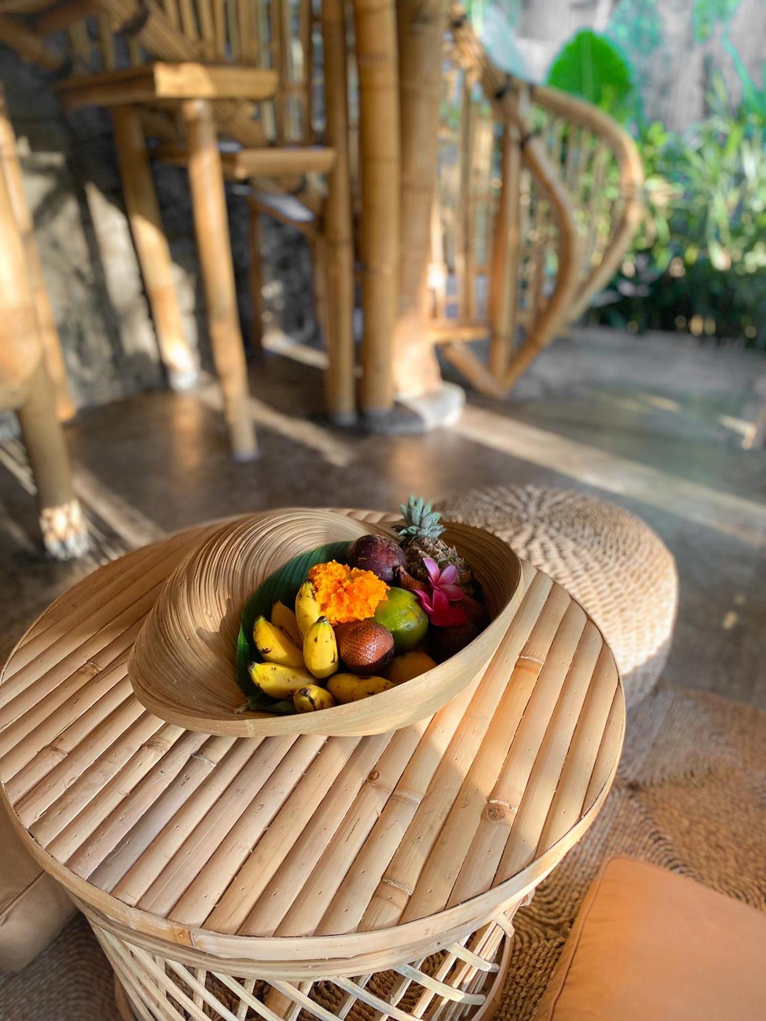 Wahem Eco Bamboo - Magical Bamboo House Ubud Bali Villa Exteriör bild