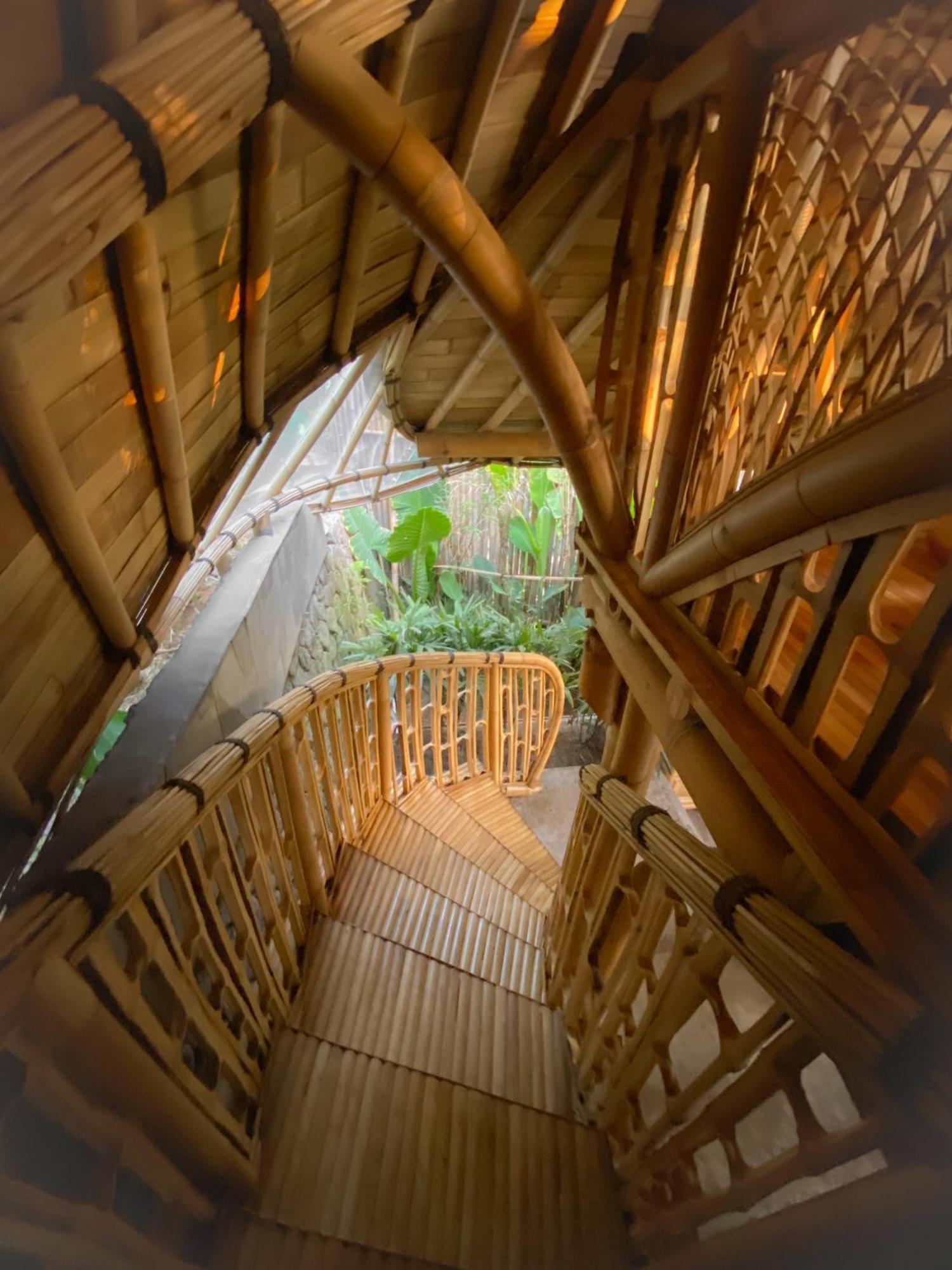 Wahem Eco Bamboo - Magical Bamboo House Ubud Bali Villa Exteriör bild