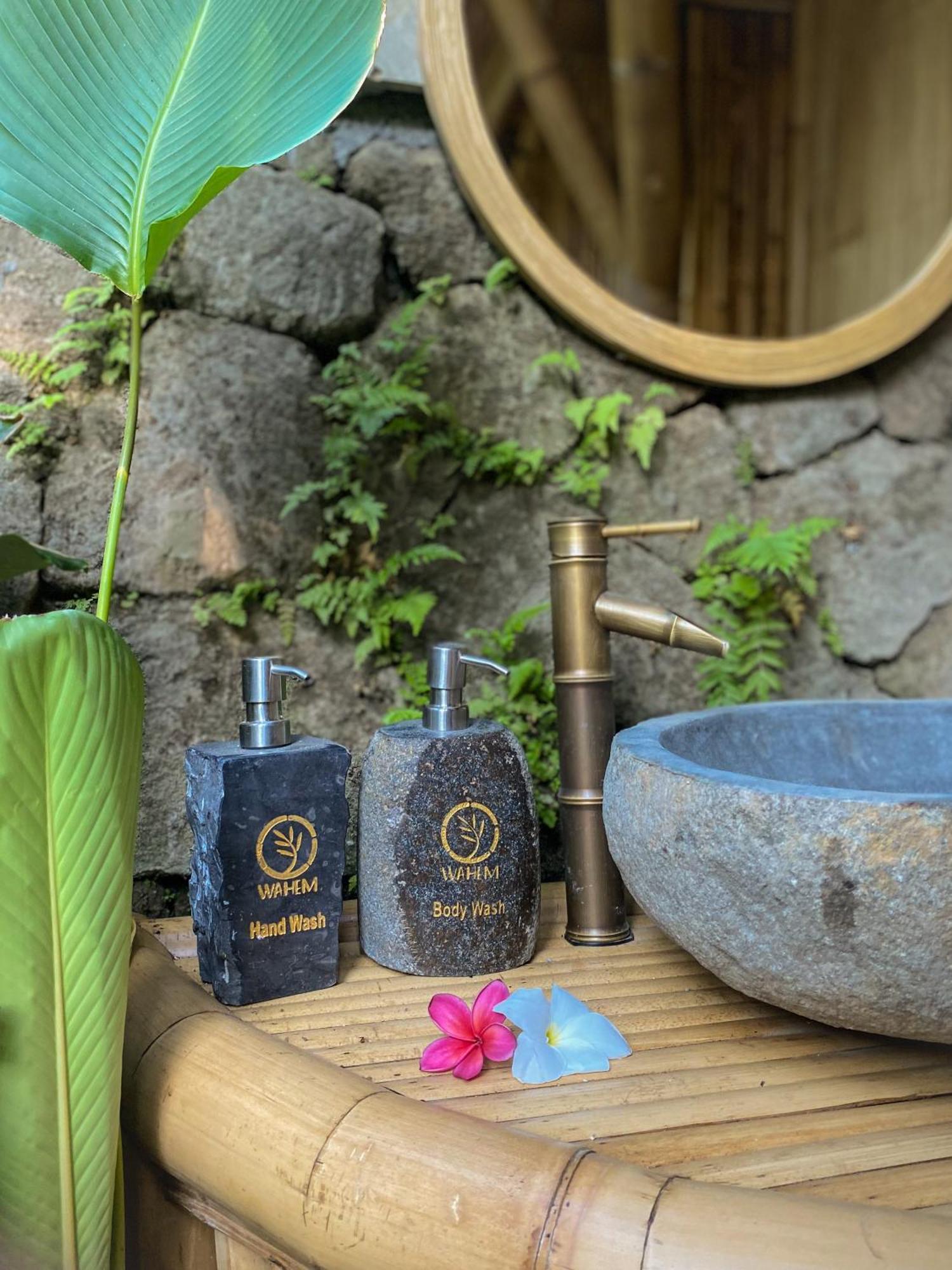 Wahem Eco Bamboo - Magical Bamboo House Ubud Bali Villa Exteriör bild