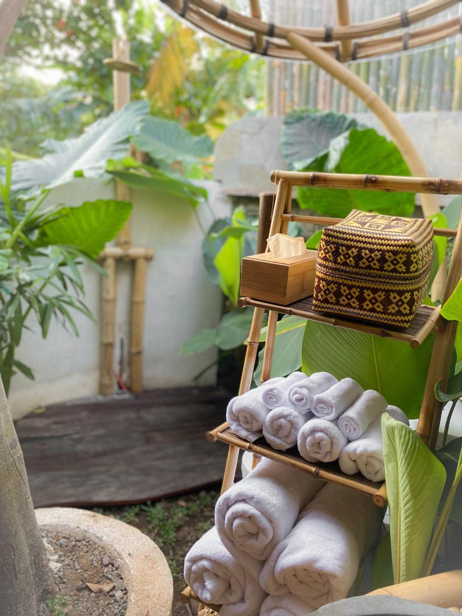 Wahem Eco Bamboo - Magical Bamboo House Ubud Bali Villa Exteriör bild