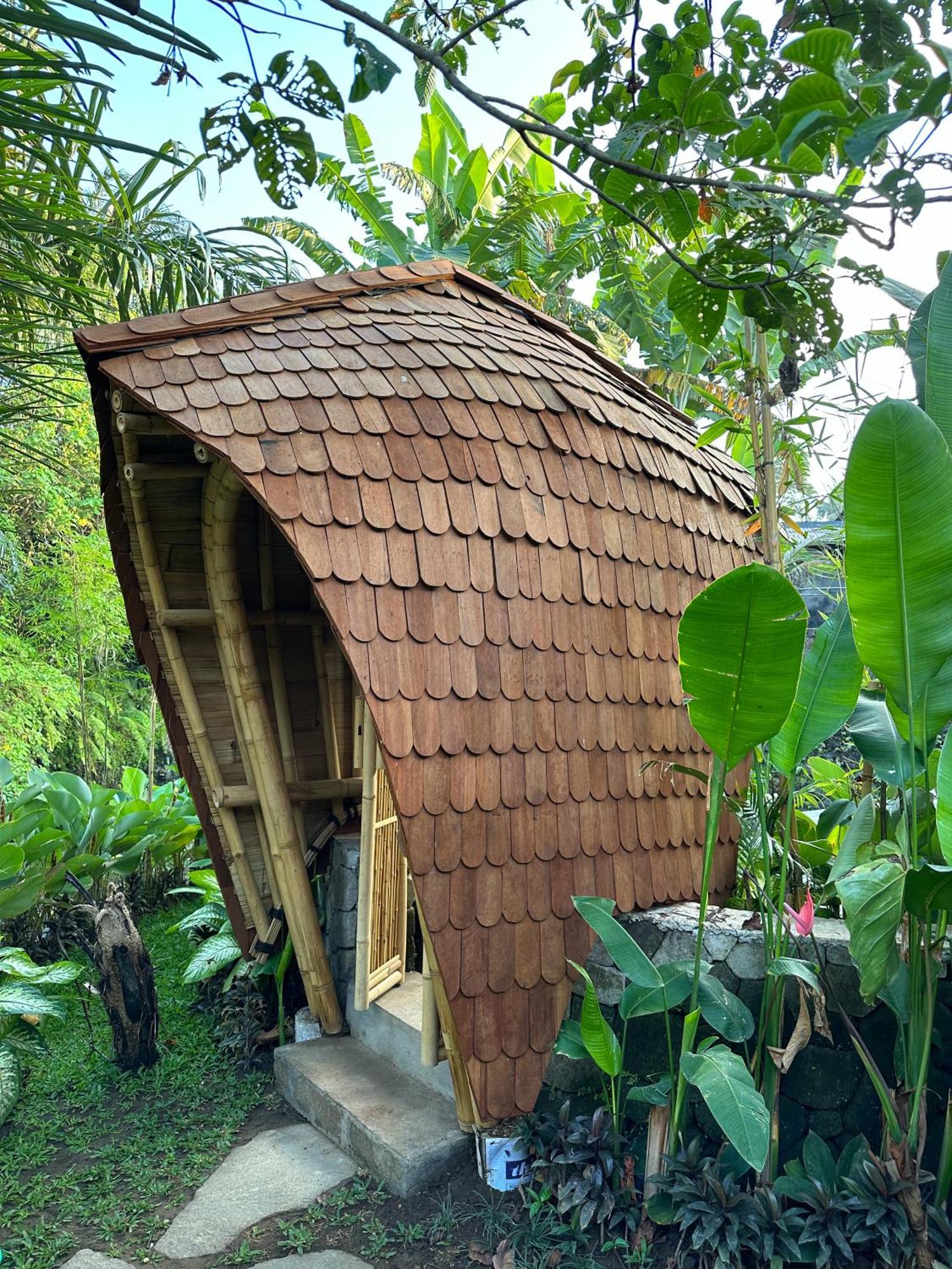 Wahem Eco Bamboo - Magical Bamboo House Ubud Bali Villa Exteriör bild