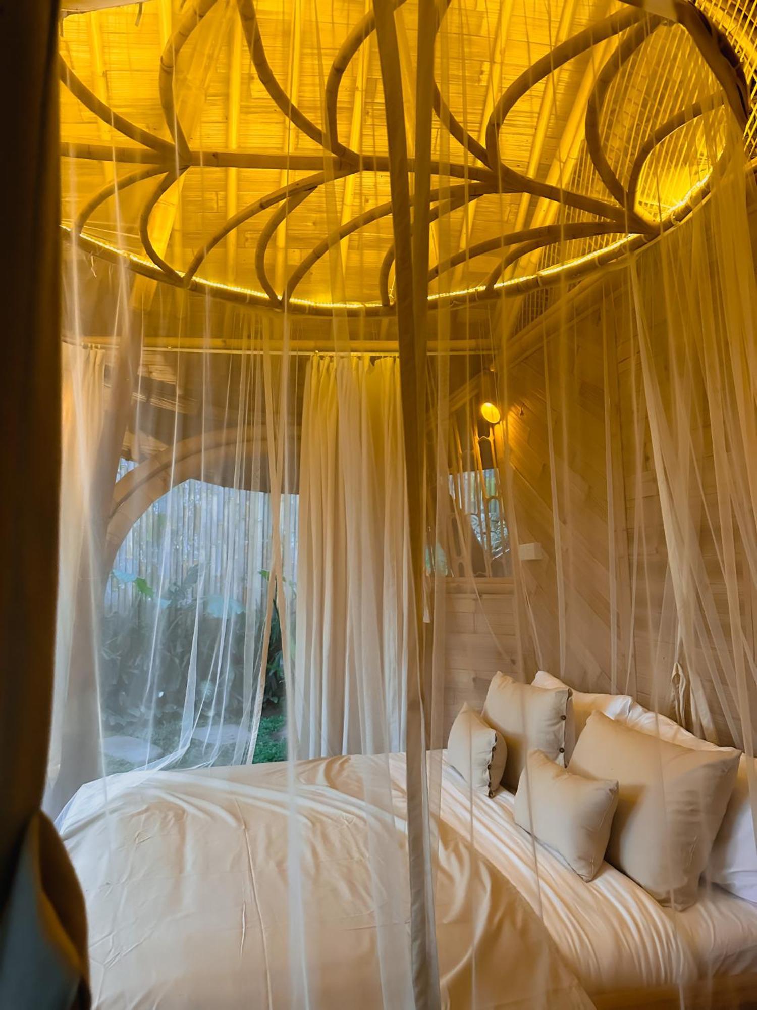 Wahem Eco Bamboo - Magical Bamboo House Ubud Bali Villa Exteriör bild