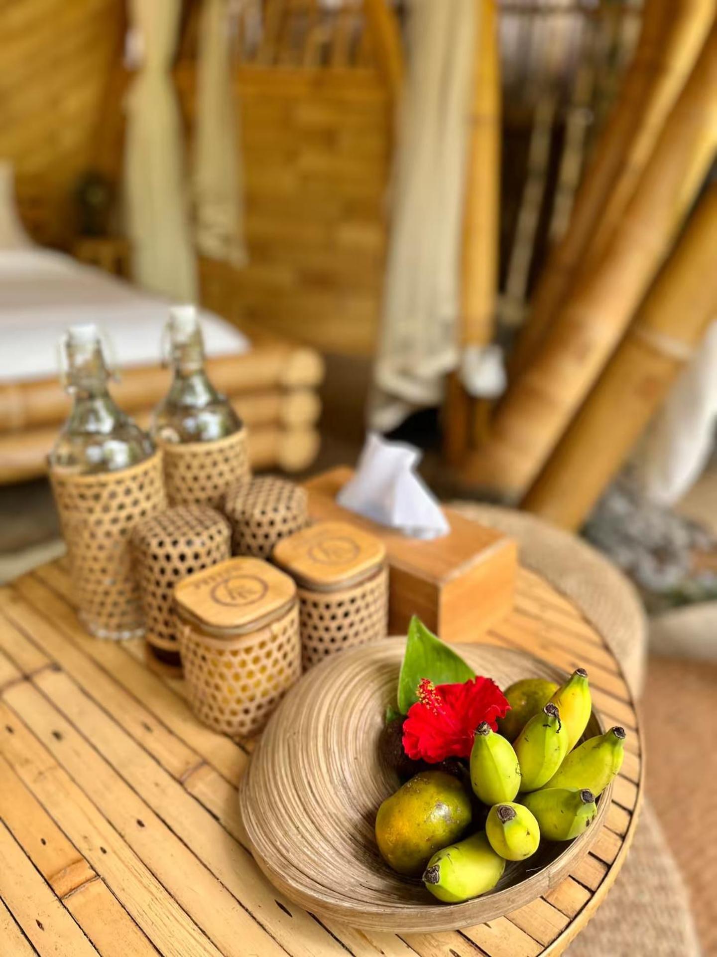 Wahem Eco Bamboo - Magical Bamboo House Ubud Bali Villa Exteriör bild