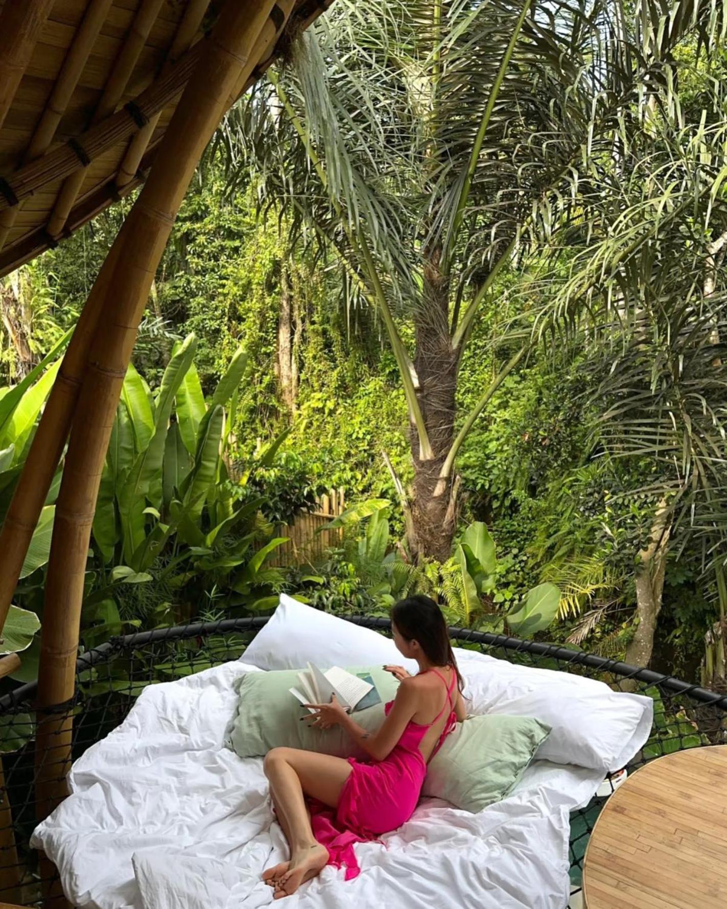 Wahem Eco Bamboo - Magical Bamboo House Ubud Bali Villa Exteriör bild